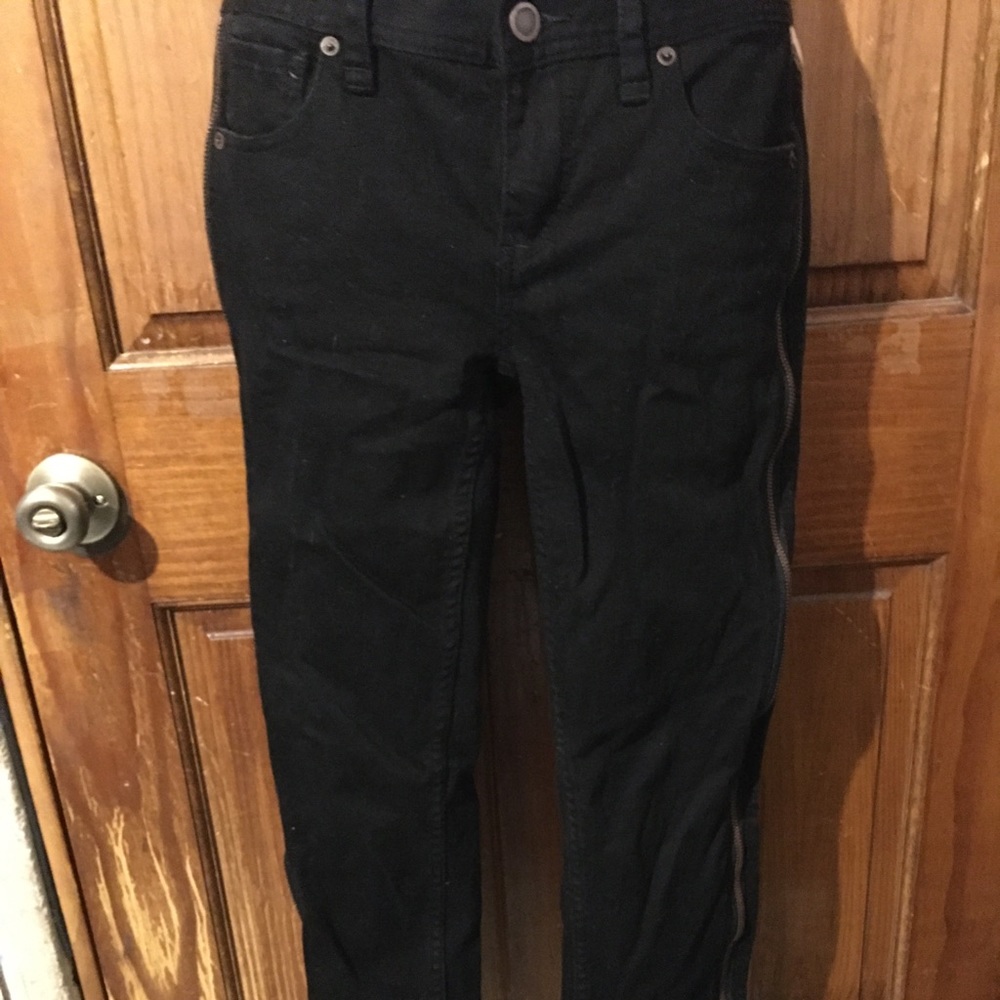Free People Zipper Jeans
